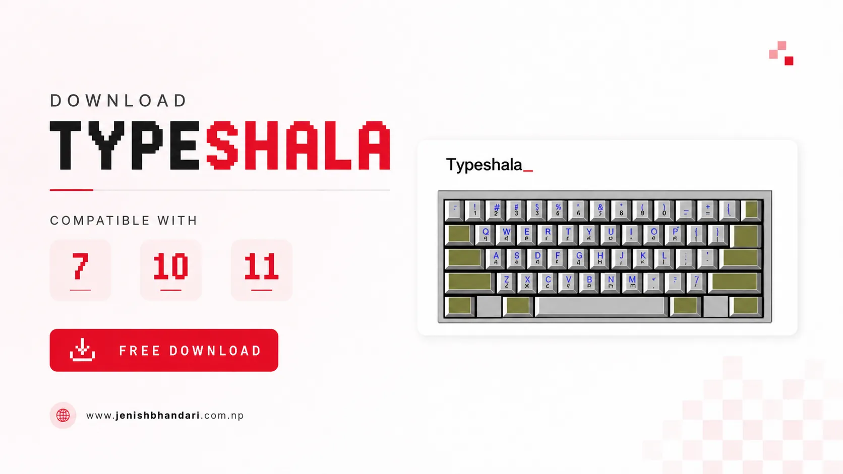 Download Typeshala for Windows 7/8/10 (64 bit/ 32 bit) - Free Nepali Typing Tutor